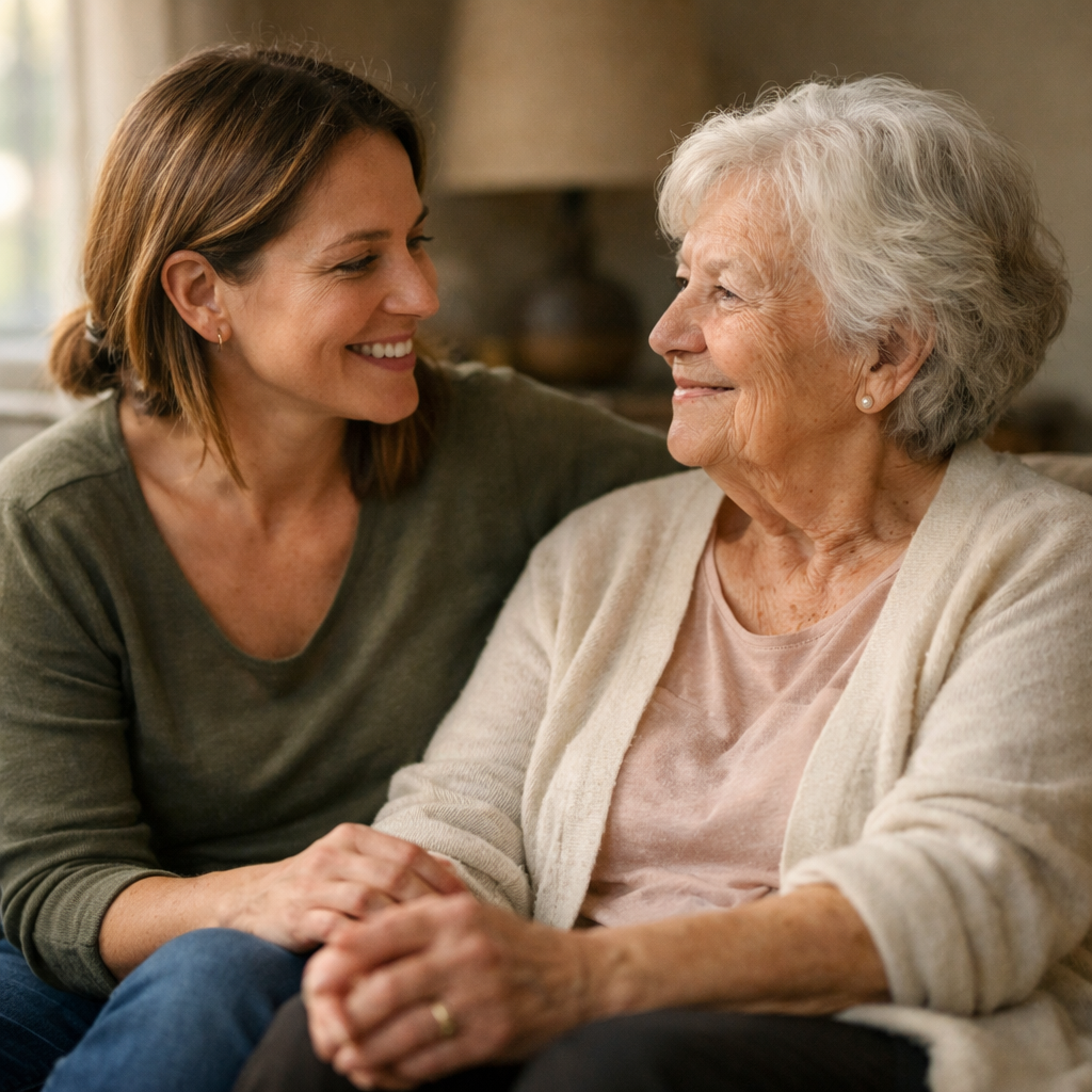 Family with Apex Care Solutions